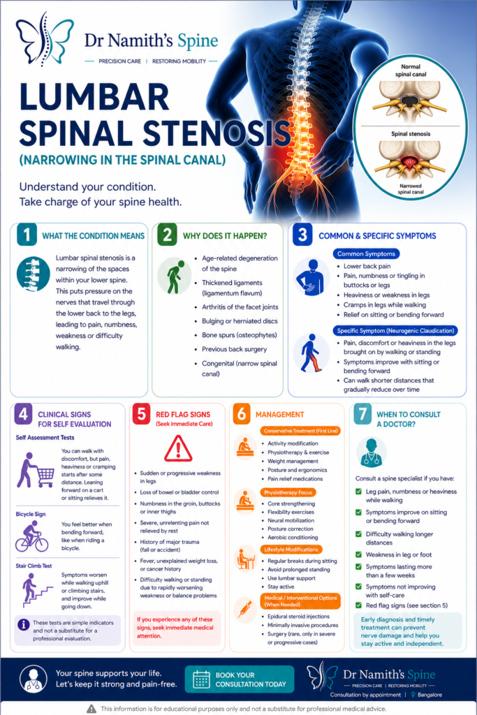 Understanding Your Spine lumbar spinal stenosis